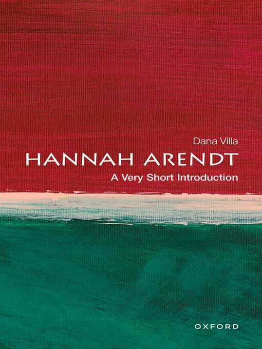 Title details for Hannah Arendt by Dana Villa - Available